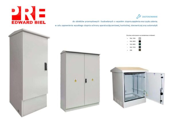 Universal enclosures IP 44 with IP66