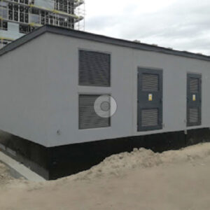 Container MV/LV Transformer Stations in concrete enclosures